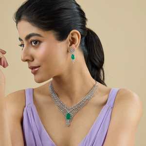 Collar de Circonio 182034 para Fiestas y Eventos - Product Image 1