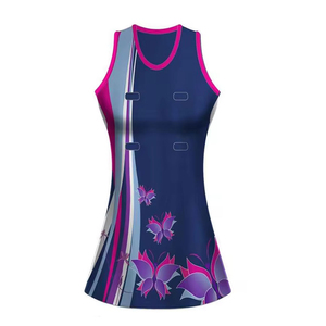 Uniformes de ropa deportiva de Netball para mujer con estampado personalizado para adultos, venta de 2025, vestidos de tarifa de venta completa para niñas - Product Image 6