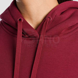 Sudaderas de Invierno para Mujer al por Mayor de Fábrica 2026, Logotipo Personalizado en la Parte Delantera, Color Personalizado, Ecológicas, Transpirables, Forradas, 100% Algodón - Product Image 4