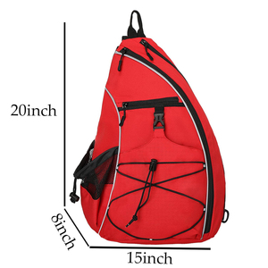 Bolsa de raqueta de viaje de gran capacidad para deportes al aire libre para mujeres y hombres, bolsa de Pádel funcional completa con logotipo impreso personalizado - Product Image 6