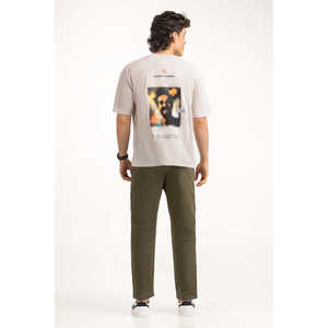 เสื้อยืด Relax Fit ผ้าคอตตอนเจอร์ซีย์ 100% รุ่น MN-TS-SS25-018 หนัก 240 กรัม พิมพ์ลายดิจิตอล ระบายอากาศได้ดี พร้อมลายพิมพ์โลโก้แบบเต็มตัว - Product Image 6