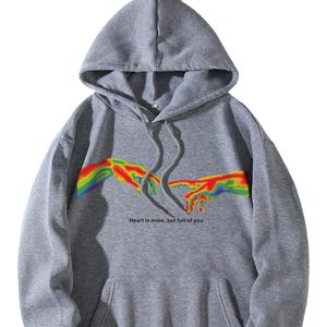 Sweat à capuche d'hiver lourd de haute qualité pour hommes, impression numérique personnalisée, vente en gros de mode du Pakistan - Product Image 1