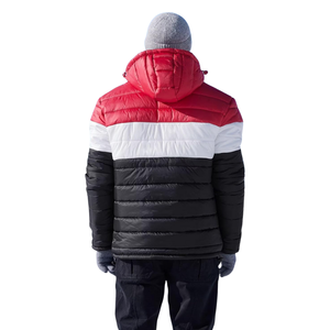 Chaquetas acolchadas personalizadas ligeras de corte holgado de talla grande, chaqueta de invierno con aislamiento Premium con forro polar para hombre - Product Image 2