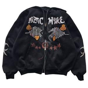 Sweat-shirt à capuche zippé pour homme en coton 100% en gros, impression de logo personnalisée, tissu polaire de haute qualité, respirant, séchage rapide, sweat-shirt d'hiver - Product Image 1