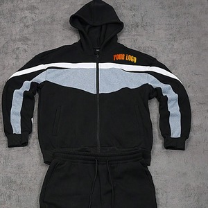 Vêtements de sport de qualité supérieure Survêtements en coton molletonné logo personnalisé Survêtement d'entraînement en coton polaire technique pour hommes Jogger Survêtement grande taille - Product Image 5