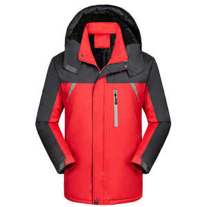 Venta al por mayor de diseño personalizado senderismo chaqueta cortavientos impermeable hombres tejido con cremallera chaquetas al aire libre colores contrastantes para hombres - Product Image 1