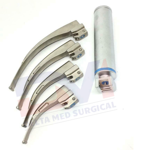 เครื่องมือผ่าตัดลาริงโกสโคป Delta Med ผลิตจากเหล็กกล้าไร้สนิมเยอรมัน ชุดเครื่องมือผ่าตัดพื้นฐานสำหรับการผ่าตัดหู คอ จมูก ใช้งานได้ตลอดชีพ - Product Image 2
