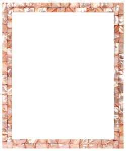 Cadre photo en nacre rose exquis, léger, fait à la main, de haute qualité, fabriqué par des artisans indiens, groupe ARTWORK MAESTRO - Product Image 1