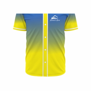 Camisetas de Béisbol Personalizadas con Botones, Transpirables, Anti-UV, de Secado Rápido, Uniformes de Equipo, Tallas Grandes, Impresas - Product Image 5