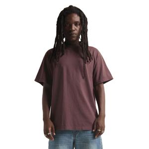 Shaka Wear algodón francés Terry de gran tamaño cuello acanalado camiseta 280 Gsm logotipo personalizado camiseta para hombres - Product Image 1