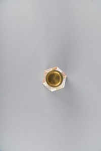 Luxury Mother Of Pearl Inlay Bakhoor <b>Burner</b> Geometric Hexagon Resin Handicraft Arabic Mabkhara For Oud <b>Incense</b> Home Decor - Product Image 3