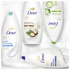 DOVE Gel douche nourrissant en profondeur, flacon rechargeable, savon DOVE, gel douche, 700 ml, flacon en plastique, gel douche DOVE - Product Image 3