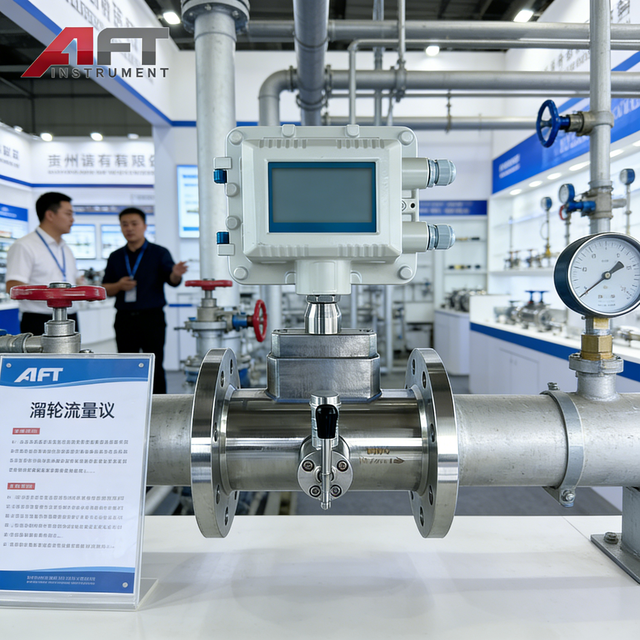 High Precision 1.0 Class Low Flow Rate Oxygen CNG Biogas Industrial Gas Air Stainless Steel OEM Compact Gas Turbine Flowmeter
