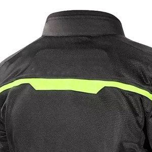 Chaqueta de Motociclista de Cuero Deportiva, Impermeable, Cortavientos y Transpirable con Forro Extraíble, Opciones de Tallas Grandes, Duradera y Protectora - Product Image 5