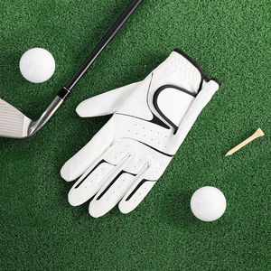 <b>Professional</b> <b>Light</b>-Weight Sheepskin Leather Golf Gloves Anti-Slip with Great Feel Long-lasting Hand Fit Customized Logo - Product Image 6