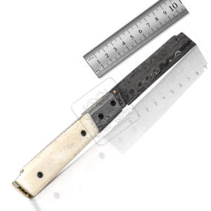 DD-FK-542มีดเหล็กดามัสกัสพับได้ทำด้วยมือมีดพกพาสำหรับออกล่าสัตว์กลางแจ้ง - Product Image 2