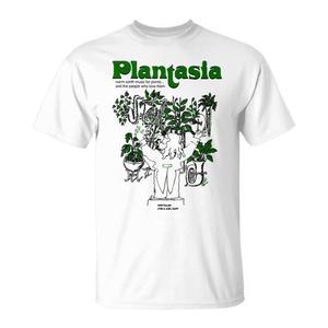 T-Shirt Boho Chic 'Plantasia' della Madre Terra, Prodotto Promozionale Elegante - Product Image 1