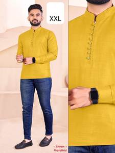 Kurta สั้นสไตลิสของผู้ชายโดย fabzone ขายส่งผู้ส่งออก - Product Image 4