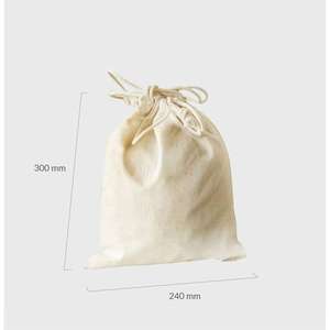 Bolsa Pequeña de Algodón Natural de 5oz con Cordón, Personalizable con Logotipo, Reutilizable para Empacar Pulseras, Relojes, Protector contra el Polvo para Promociones - Product Image 2