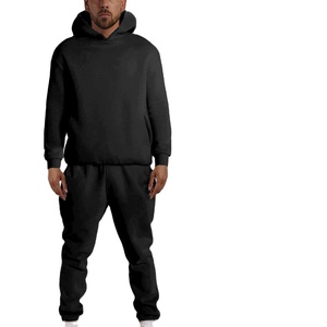 Survêtements d'entraînement personnalisés pour hommes et femmes, ensembles décontractés amples de haute qualité, vente en gros - Product Image 2