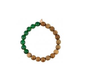 Pulsera de cuentas de madera para niñas, pulsera de color natural, moderna, gran oferta, creación de la India - Product Image 6