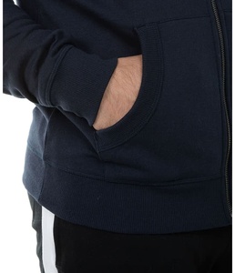 Personnalisé 400gsm recyclé 100% coton sweat à capuche surdimensionné lourd sweat zippé pour hommes de grande taille polaire avec logo imprimé - Product Image 5