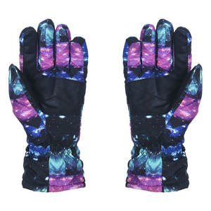 Winter Ski Gloves Men and Women Leather Gloves Mittens With Wrist Strap Outdoor Sports Safety Football Ski Gloves - Product Image 6