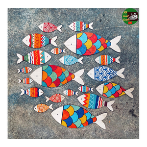Wholesale <b>Wooden</b> Fish, Customizable <b>Wooden</b> Fish Ornament, Unique <b>Painted</b> <b>Wooden</b> Fish Designs With Best Price And Fast Shipping - Product Image 4