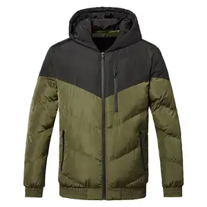 최고의 품질 프로모션 패션웨어 겨울 코트 남성 퍼 다운 재킷 | 대량 판매를위한 맞춤형 퍼 재킷