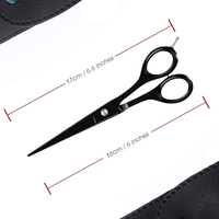 Outil de coupe de cheveux professionnel pour hommes de meilleure qualité Ciseaux de coiffeur en acier inoxydable avec pointe de lame tranchante pour une utilisation en beauté