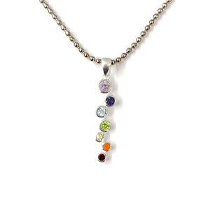 Colgante de Cristal de Chakra de 2.9 Gramos, Colección de Amuletos Elegantes - Product Image 1