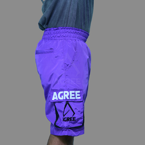 Shorts Bermuda Décontractés et Confortables en Tissu Toile 100% Polyester Écologique avec Ceinture Élastique, Imperméables et Coupe-Vent avec Poches - Product Image 5