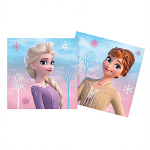 Servilletas de Fiesta Frozen 33X33Cm 20 Piezas por Bolsa para Decoración de Mesa de Cumpleaños - Product Image 3