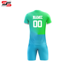 Vêtements d'équipe respirants à sublimation personnalisée Vêtements de club de football pour enfants Ensemble d'uniformes de football pour enfants Maillot de football d'Allemagne Ensemble uniforme - Product Image 6