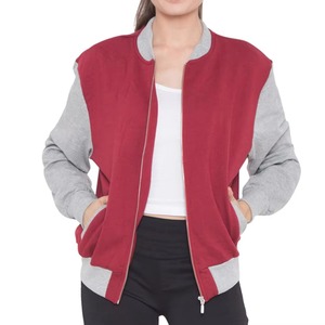 Veste universitaire classique pour femmes, veste bomber de baseball tendance, vêtements de rue confortables et élégants, vêtements de style lettreman - Product Image 2