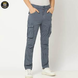 กางเกงคาร์โก้ผู้ชาย กันลม ติดกระดุมกลาง ผ้าแคนวาสน้ำหนักเบา สไตล์ลำลอง พรีเมียม มีกระเป๋า ผลิตตามสั่ง ขายส่ง สินค้ามาใหม่ - Product Image 1