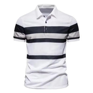 2025 logo personnalisé respirant en gros concevez vos propres polos pour hommes coton sublimé chemise de golf grande taille - Product Image 6