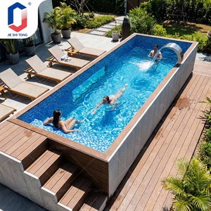 Above Ground Swimming <b>Pool</b> Prefabricated Easy Installation Villa <b>Garden</b> with Pump Filter System <b>Pool</b> - Product Image 1