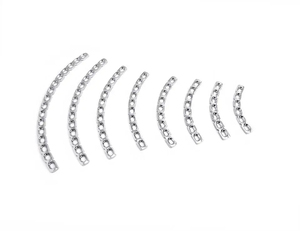 ชุดแผ่นโค้งสำหรับการสร้างกระดูกใหม่ขนาด 3.5 มม. ของ SureMed Instruments ชุดอุปกรณ์ฝังในทางศัลยกรรมกระดูกสัตว์ ชุดอุปกรณ์ฝังในทางศัลยกรรม 8 ชิ้น - Product Image 1