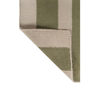 พรมขนสัตว์ลายตารางหมากรุกสีเทาดำ รุ่น ADWL-1314 ลายเส้นนามธรรม รูปทรงสี่เหลี่ยมผืนผ้า สำหรับห้องนั่งเล่นในบ้าน ทำจากปอกระเจา - Product Image 5