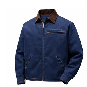 Veste pour homme, veste de travail en toile de canard lourde personnalisée, veste utilitaire décontractée pour homme, veste de travail de charpentier, veste de camionneur, veste de travail pour homme - Product Image 1