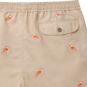 Shorts de Baño Beige para Hombre, Casuales, Ligeros, para Playa o Piscina - Product Image 4