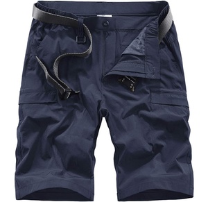 Wholesale Men's Casual Workout Athletic Shorts Quick Dry Breathable Anti-Wrinkle Mid Woolen Custom Logo 100% Cotton Outdoor - Product Image 5