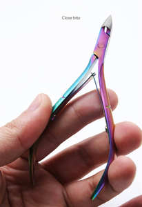 ANAAIF High Quality Professional New Fashion Cuticle Nipper <b>Nail</b> Pusher Sets <b>for</b> Fingers and <b>Toes</b> Curved Blade Cuticle <b>Clippers</b> - Product Image 3