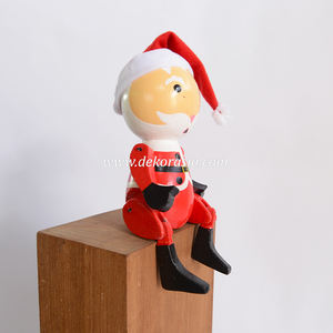 ตุ๊กตาและของเล่นตกแต่งคริสต์มาสทำด้วยมือของตกแต่งซานต้าทำมือสั่งทำได้ - Product Image 5