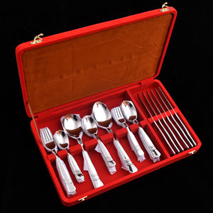 Bolsa de cubiertos personalizada al por mayor, diseño de botella, para el hogar o restaurante, 11 GAG, 40 piezas, en venta, MOQ bajo - Product Image 5