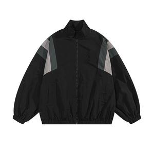Veste coupe-vent imperméable Softshell avec fermeture éclair intégrale pour homme avec logo et fonctionnalité coupe-vent - Product Image 2