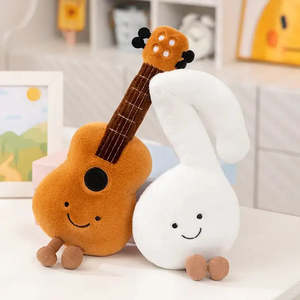 30cm Plush Musical Instrument Battery Operated Toy Educational <b>Electronic</b> Kid's <b>Drum</b> <b>Set</b> and Guitar Infant Learning Features - Product Image 5