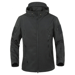 Camo Sublimation Tactique Hommes Softshell Vestes À Manches Longues Col Montant Camping vestes - Product Image 1