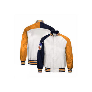Vestes en Satin personnalisées pour hommes Baseball Satin Sports Team Jacket Whole Sale Rate 2025 Satin Jacket - Product Image 3